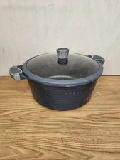 D&W Deane & White 10.3 Qt. 12.5” Inch Stock Pot w/ Lid Cookware 5.75” Deep