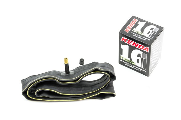 16 Zoll Kenda Schlauch Tube 47/57-305 16X1.75-2.125 Av Autoventil E-Bike Ready-image