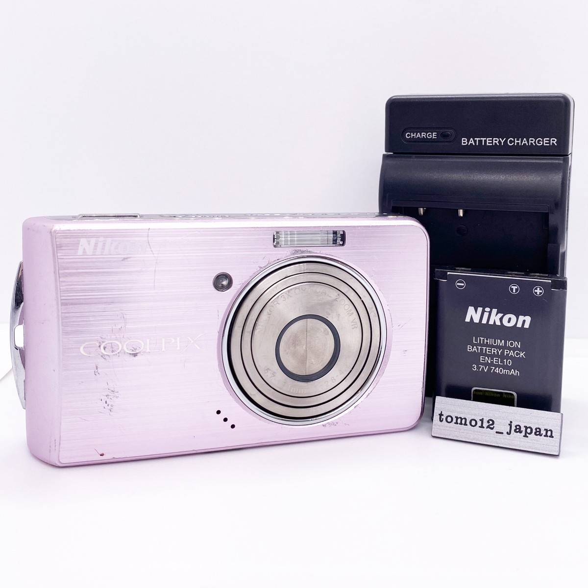 美品　Nikon COOLPIX S520 ピンク　コンデジ　充電器　動作確認済 美品 Nikon COOLPIX S520 ピンク コンデジ 充電器 動作確認済