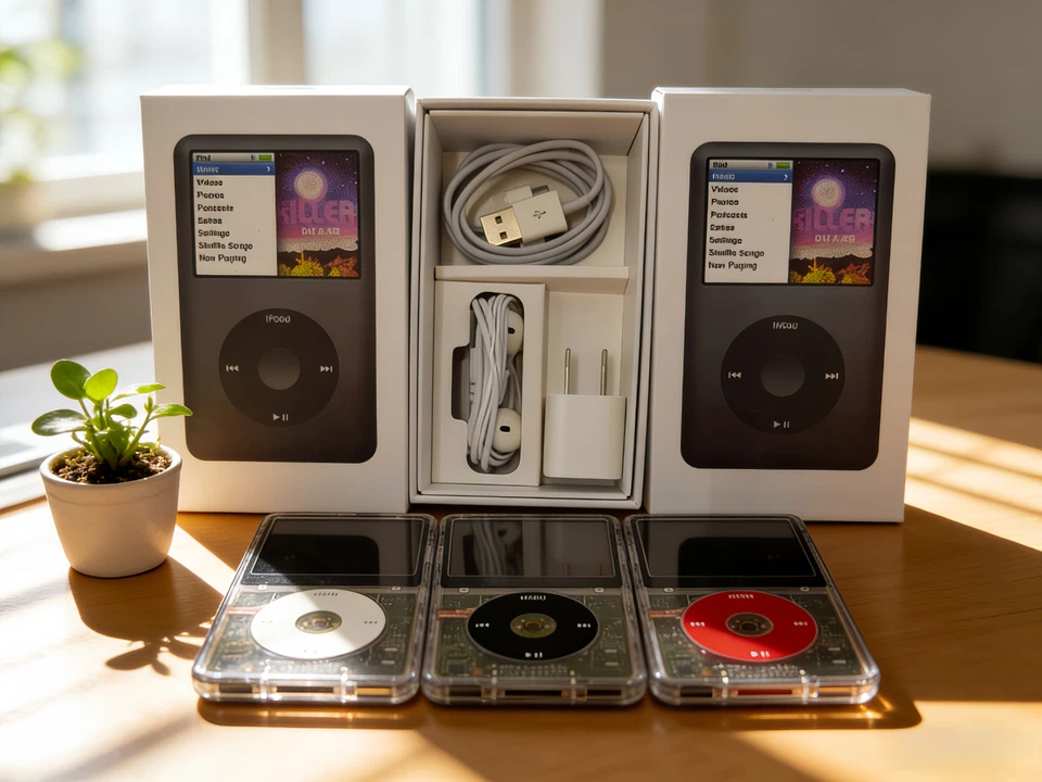 Apple iPod Classic 5th 6th 7th Gen 128GB 160GB 512GB 256GB 1TB New Battery - Image 4 of 4