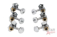 Grover V98CM Vintage Sta-Tite 3x3 Guitar Tuners Tuning Machines, Set of 6