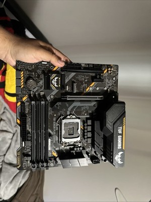 ASUS TUF B365M-PLUS GAMING MicroATX Intel LGA1151 DDR4 M.2 PCIe SATA Gaming