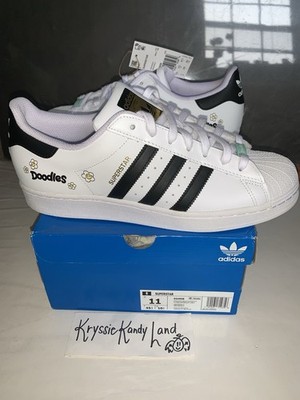 Only 200 Made! Adidas Originals X Doodles - Superstar Sz 11 BNWT w/Box Deysi