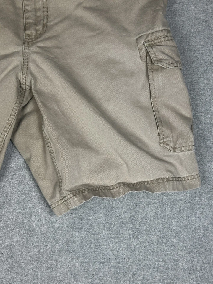 VTG Gap Y2K Cargo Shorts Mens 38 Khaki Tan 9” Baggy Grunge 90s Cotton Relaxed - Image 3 of 4