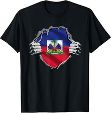 Haitian Super Haiti Haitian Flag Day Haitian Pride T-Shirt