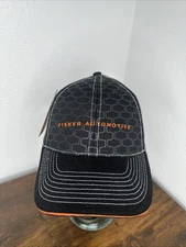 FISKER AUTOMOTIVE Pure Driving Passion Strapback Hat NEW Black Car Guy Company