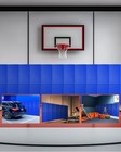 VEVOR Gym Wall Padding Durable Waterproof Basketball Mat 2" Thick Foam Court