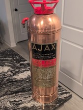 Vintage AJAX Fire Extinguisher Safety Co. New...