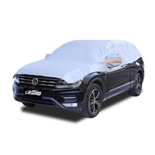 Half Car Cover, Windshield Cover for Ice and Snow with Cotton Liner, 2-SUV M