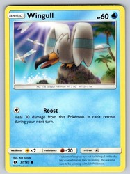Wingull 37/149 Sun & Moon Base Set Common