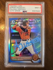 Baseball Rookie Auto Adrian Sugastey