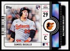 2026 Topps Series 1 Samuel Basallo Base (RAW)