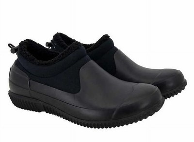 Kensie Carmella Fleece Lined Anti-Slip Rain Shoe Black US Women's