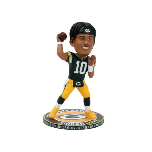 Jordan Love Green Bay Packers 5 Inch Repeat Name On Base Bobblehead NFL