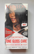 Revlon ColorSilk Tone  Gloss  Care Black 1