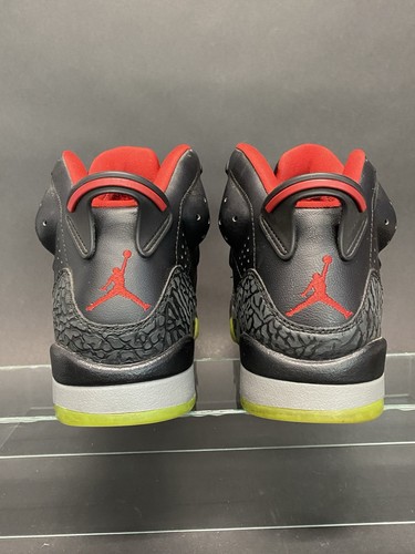 Grandes Zapatos Nike Air Jordan Son Of Mars 512245-006 Para Hombres Talla 9 Negro Rojo U2 - Imagen 7 de 13