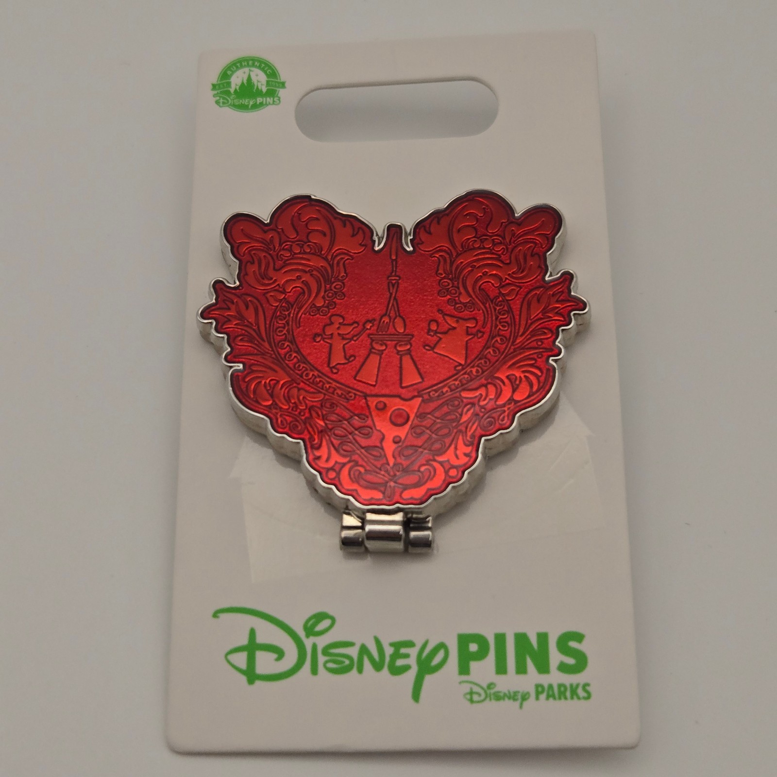WDW Remy and Emile Remy's Ratatouille Adventure Hinged Pin #154696