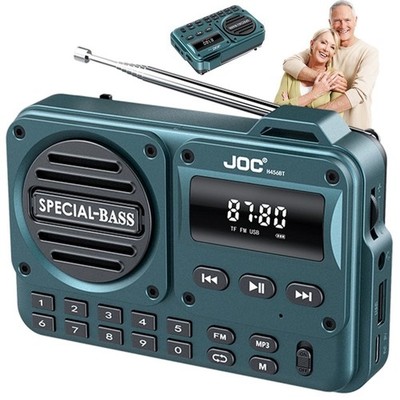 Tragbares Digitalradio AM FM Radio mit Bluetooth LCD Display Küchenradio