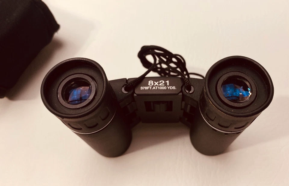 BUSHNELL BINOCULARS 8X21 COMPACT W/ CASE NEW - Image 3 of 4