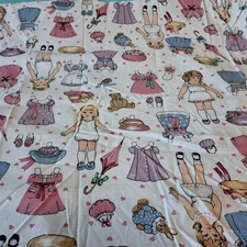 Vintage 1994 FABRIC TRADITIONS 5288 DOLL  PATTERN PIECE  17 BY 30 INCHES