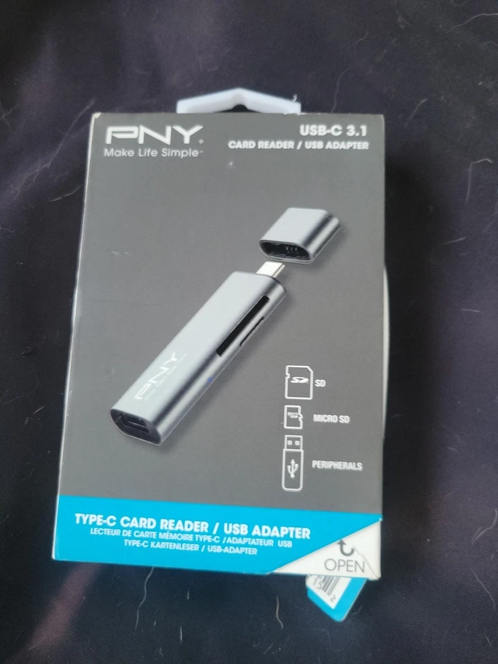 PNY TYPE C CARD READER/USB ADAPTER USB-C 3.1 (26D) - Image 3 of 3