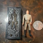 Vintage Star Wars POTF Last 17 Carbonite Han 💯 Complete + Coin