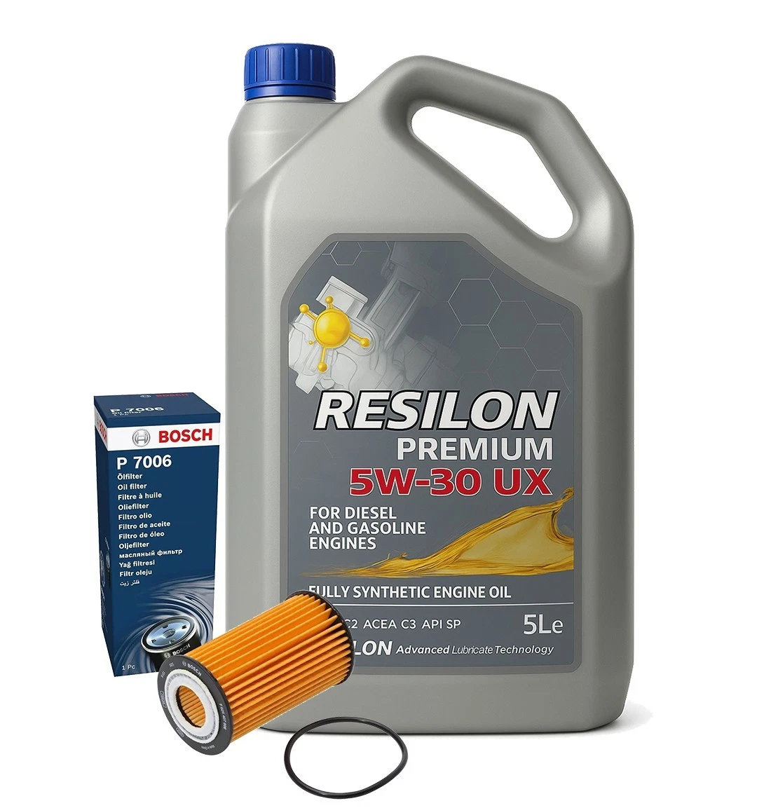 Fahren Service Kit For Vauxhall Astra J 1.7 CDTI Diesel – Oil Filter & 6L 5W30 Oil