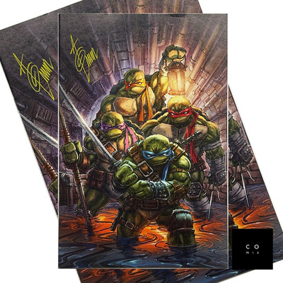 Teenage Mutant Ninja Turtles 2024 #1 SIGNED Alan Quah Virgin VAR A Ltd to 600