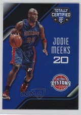 2015-16 Panini Totally Certified Mirror Blue 77/99 Jodie Meeks #29 0q0