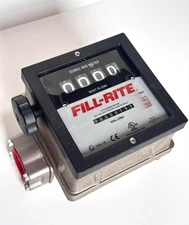 fill rite fuel transfer pump meter this pump records in liters.