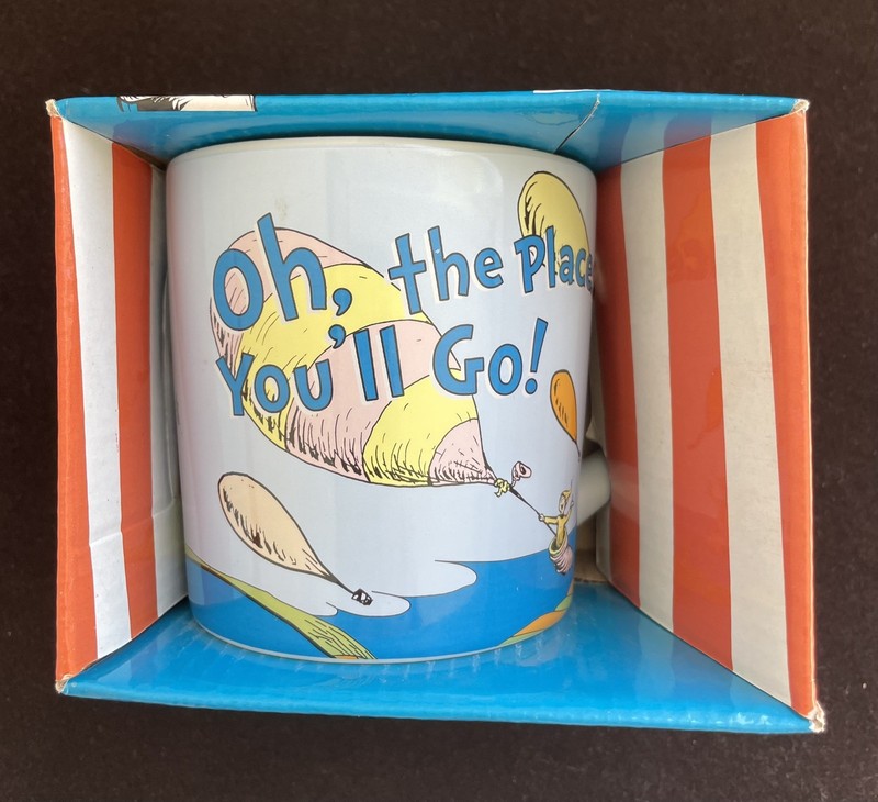Dr. Seuss Oh! The Places You'll Go! 12 oz. Ceramic Mug in Original Box
