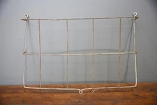 Vintage Sellers Hoosier Cabinet Cookbook Holder Metal Wire Rack Original Antique