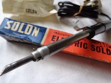 Doskonała - Vintage Henley Solon 25 Watt Lutownica - w pełni przetestowana i działająca