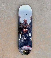 NUMÉROTÉ 4/12 ! DC Justice League Batman qui rit BARRES DE COULEUR cuivre skateboard