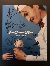Eli Roth signed Ice Cream Man photo 11”x14” horror cast 13 autographs Ari Millen
