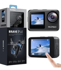 AKASO Brave 7 LE 4K30FPS 20MP WiFi Action Camera with Touch Screen EIS 2.0