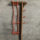 Vtg 1989 TMNT Sewer Lair Power Line Telephone Pole w/ Swing Original Part