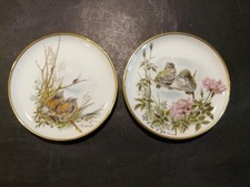 2 sch&ouml;ne Untersetzer  AK Kaiser Porzellan Vintage 60/70er Jahre Vogelmotive