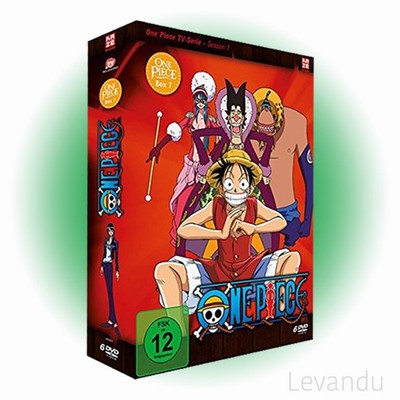 DVD ONE PIECE - TV-Serie - Box 7 (Anime - Episoden 196-228) - 6 DVD's