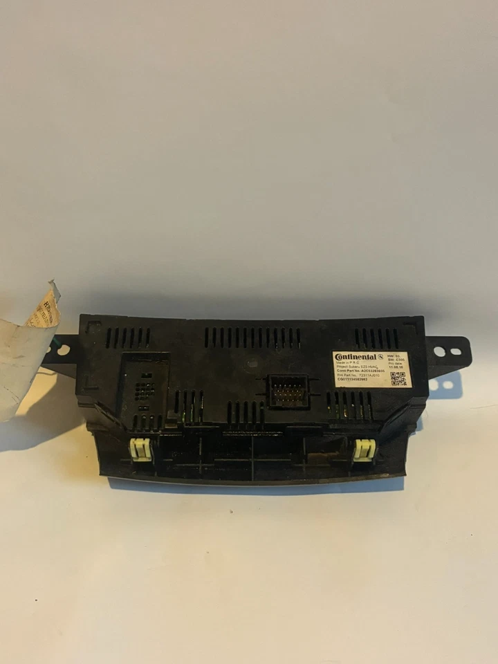 SUBARU LIBERTY HEATER/AC CONTROLS 5TH GEN, CLIMATE CONTROL TYPE, 09/09-11/14 - image 2 of 3