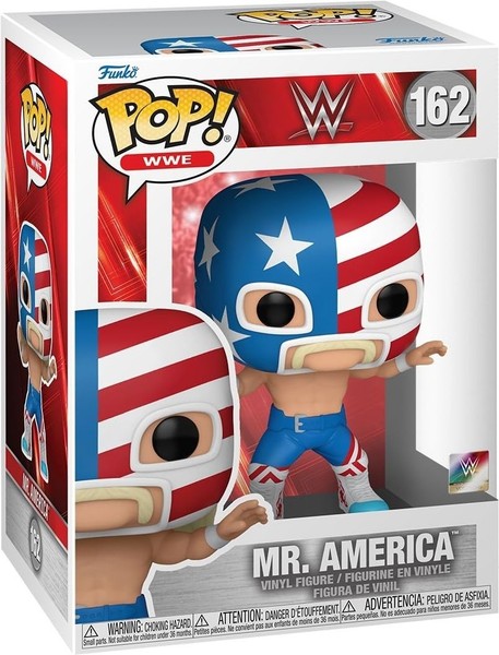 Gadget -D- Wrestling: Funko Pop! Wwe - Mr. America (Vinyl Figure 162) Funko-image