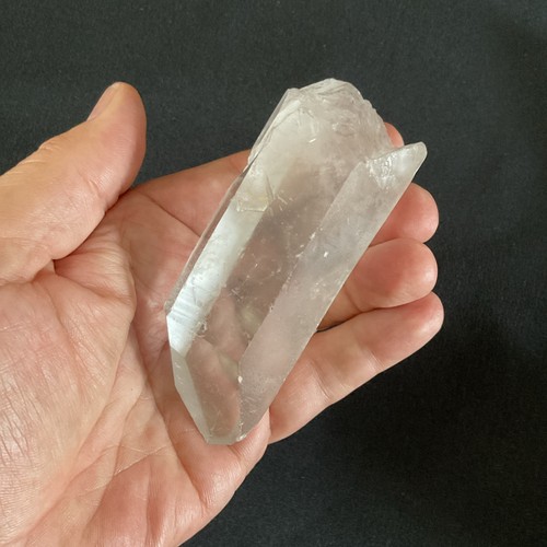 10cm Long Clear Quartz Quality Crystal Therapy 194g - Foto 3 di 8