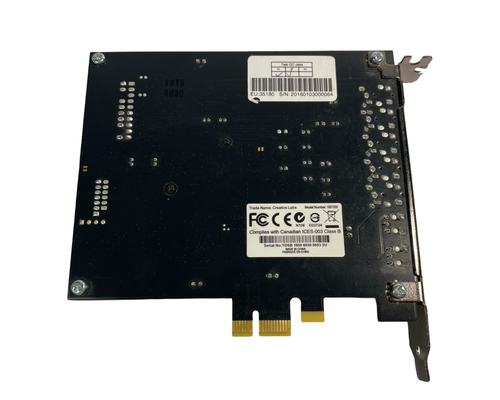 Creative Sound Blaster Sound Card - SBX PRO Studio - PCIe - SB1500 (Red) - Afbeelding 2 van 2