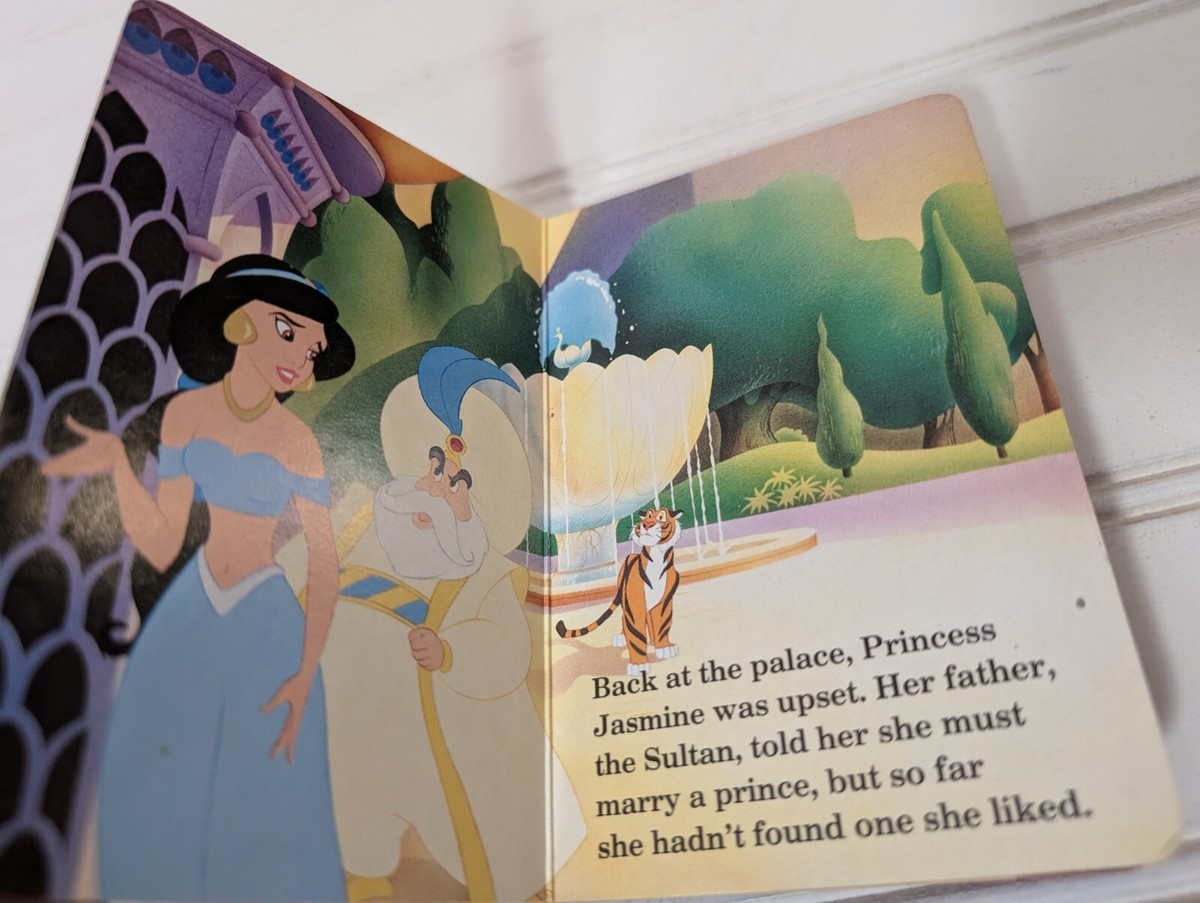 Vintage Disney's Aladdin Little Library Book Lot 1-4 1992 | eBay