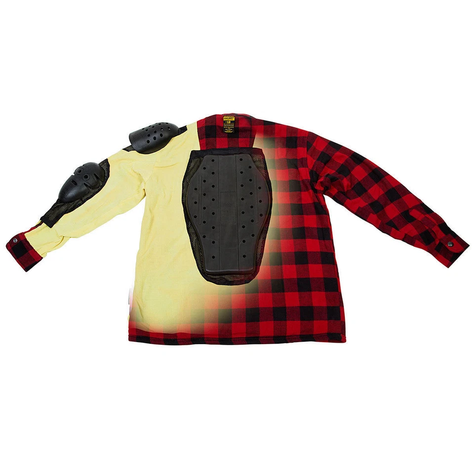 2019 Scorpion Mens Covert Moto Motorcycle Flannel Shirt -Choose - Size & Color - Image 4 of 4