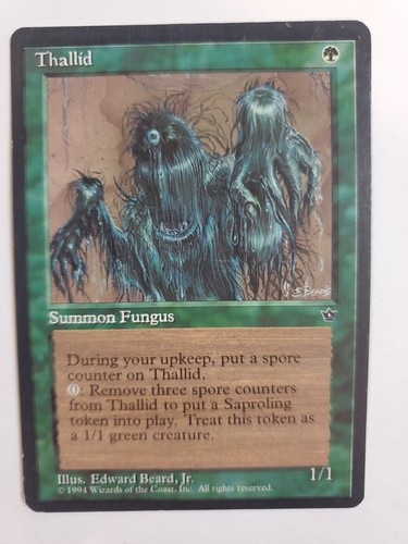 MTG Magic The Gathering Card Thallid Summon Fungus Green Fallen Empires 1994 - Picture 1 of 2