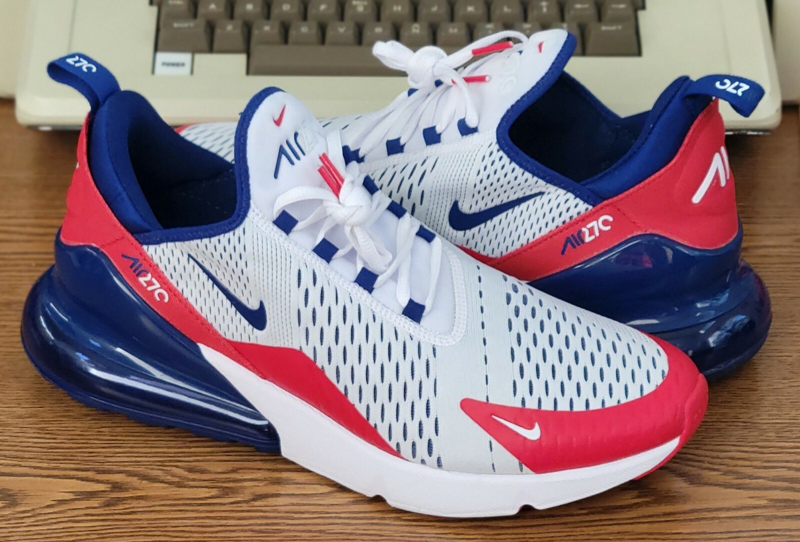 Nike Air Max 270 USA Blue Air Bubble 