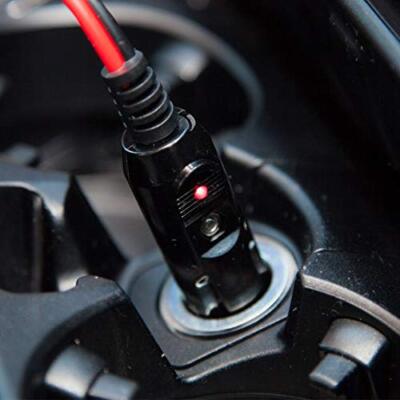 12V 15A Male Plug Cigarette Lighter Adapter Power Plug For Car Backup, 2  Pack