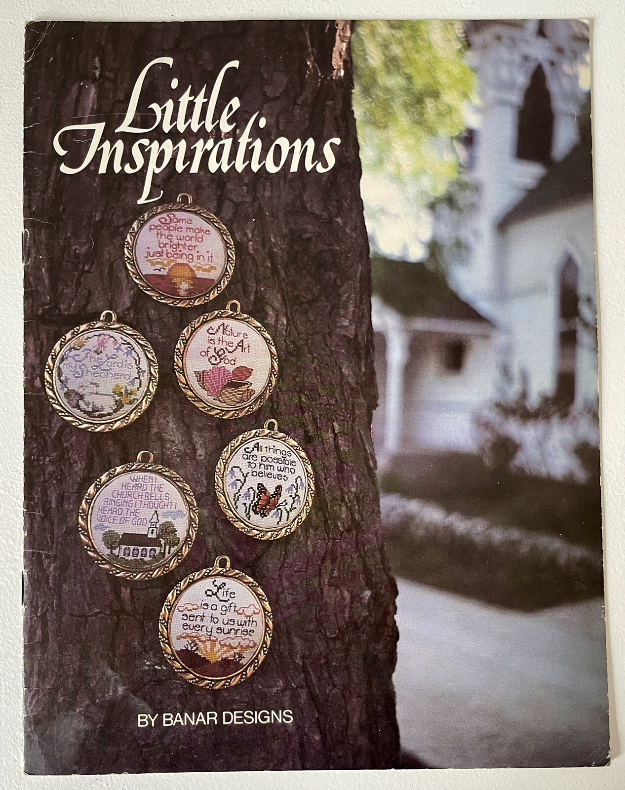 Lot of 9 VTG Counted Cross Stitch Pattern Leaflets ~ Religious ...