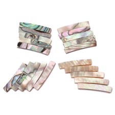 1 Set of Guitar Rosette Abalone Shell Luthier 4 5/16 "x13/64" 110mm/5mm